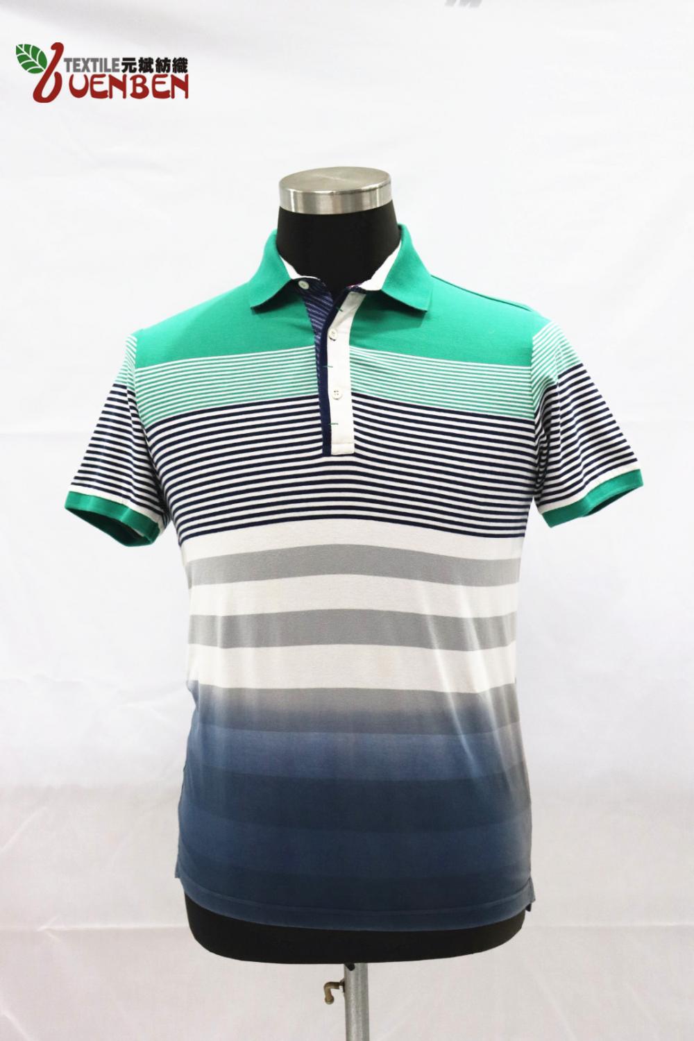 Men's YD Stripe Jersey With Dip-Dye