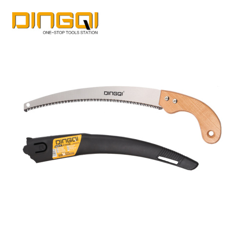 DingQi Plastic Sleeve Hand Saw With Wooden Handle