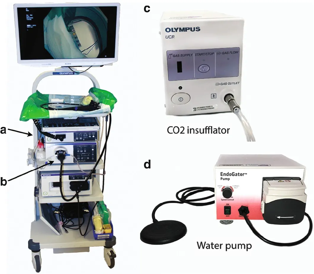 Full HD Endoscope Camera Laparoscopic Instrument Set Tower