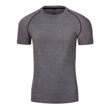 Men Breathable Quick Dry Running Gym T Shirt