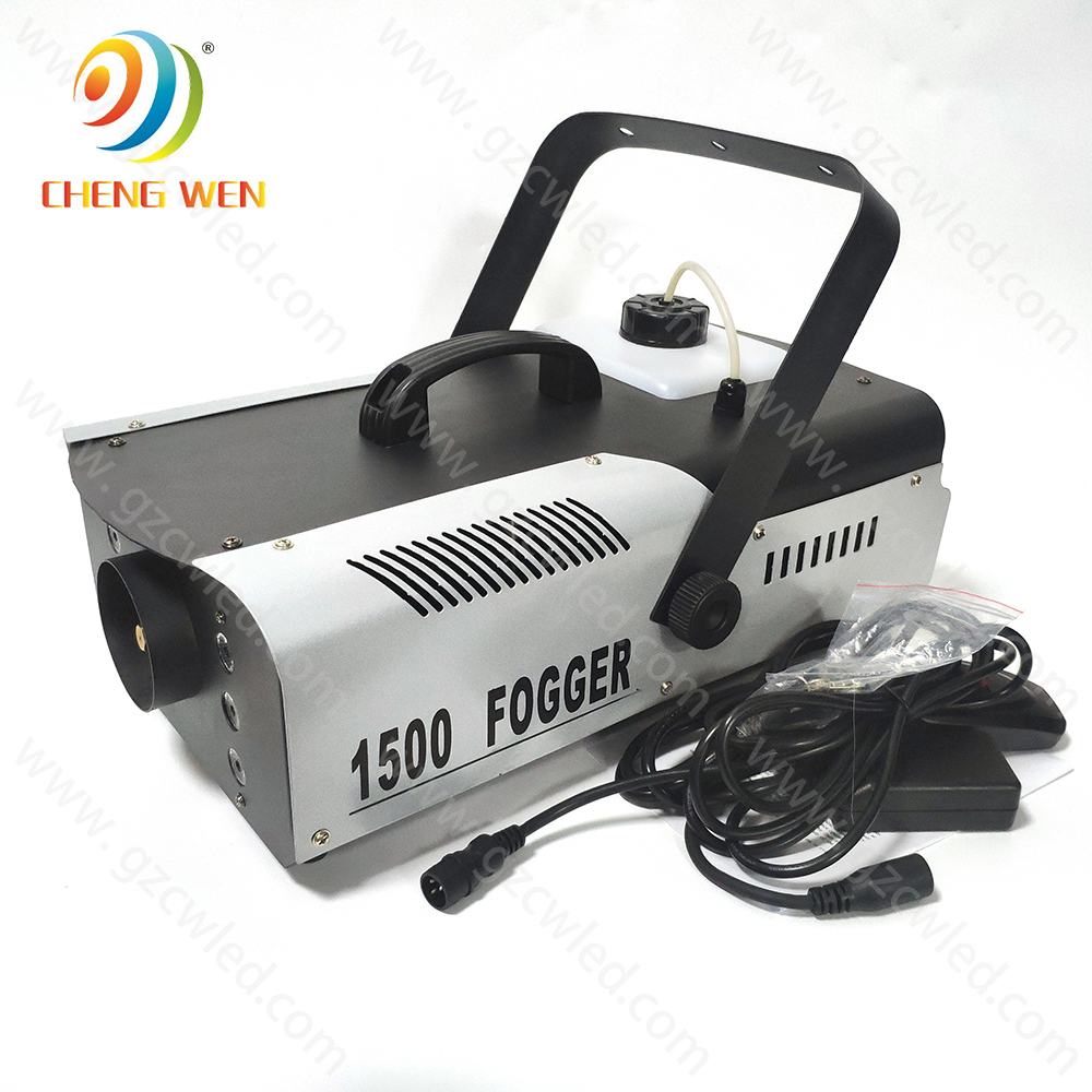 LED -Stufe Ausrüstung Rauchmaschine 1500W Nebelmaschine