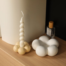 Cheap Factory Wholesale Unique Flower Shape Ceramic Candle Holders