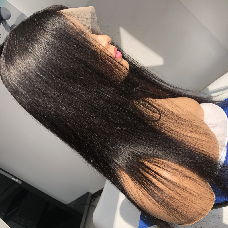 Virgin Brazilian 30 Inch Straight Human Hair Wig Transparent Hd Lace Front Wigs 13X4X1 T Part Human Hair Wig