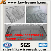 Cheap!!!!! KangChen stainless steel perforated sterilization basket for cleaning surgical instruments