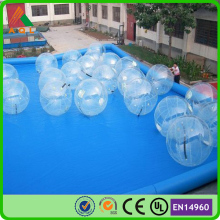 Transperant 2m dia inflatable ball water ball water walking ball / walk on water ball