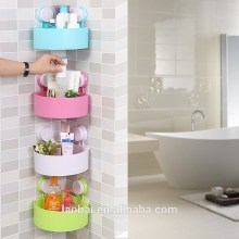 2015 NEW Multi layer DIY bath hanging organizer with suction cup, Corner organizer