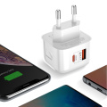 EU Plug 20w qc3.0 usb-c pd laddare