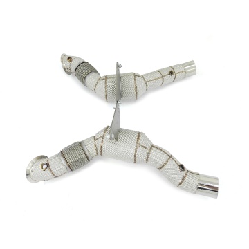 CSZ ODM Sport Cat Exhaust Downpipe for Ferrari 488 GTB/Spider 3.9T SS304