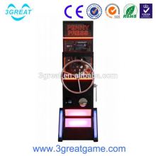 Casino coin operated token press vending machine
