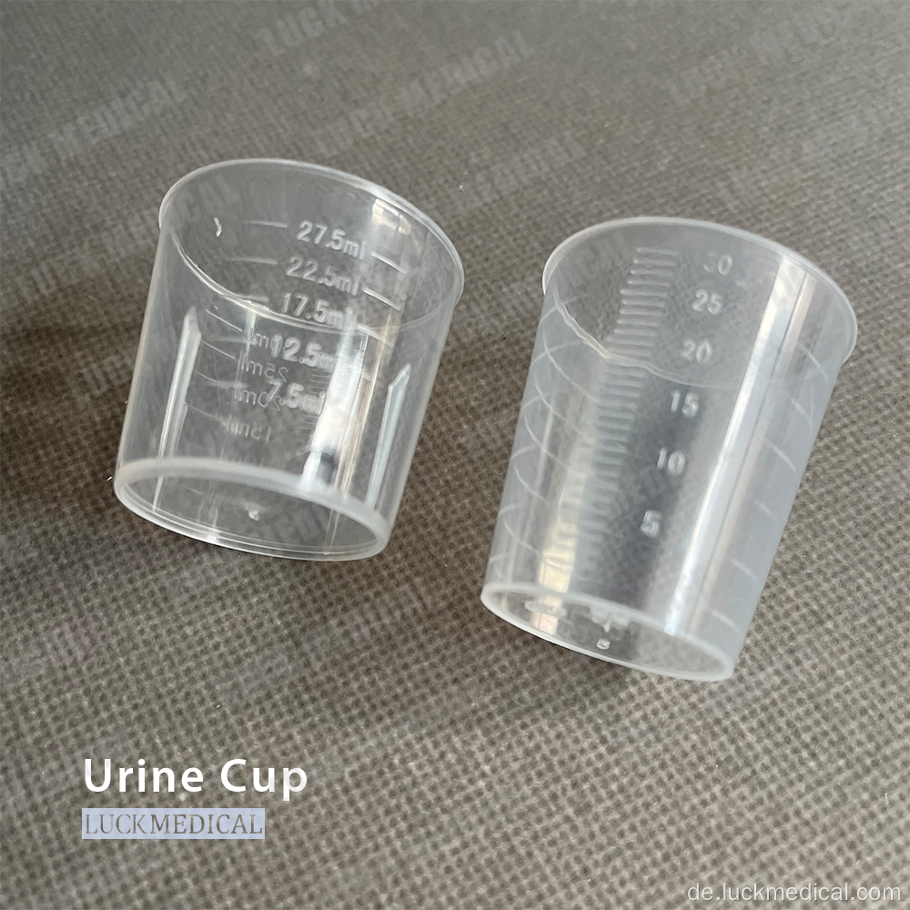 Urin Medical Tasse Krankenhaus einsetzt 50 ml