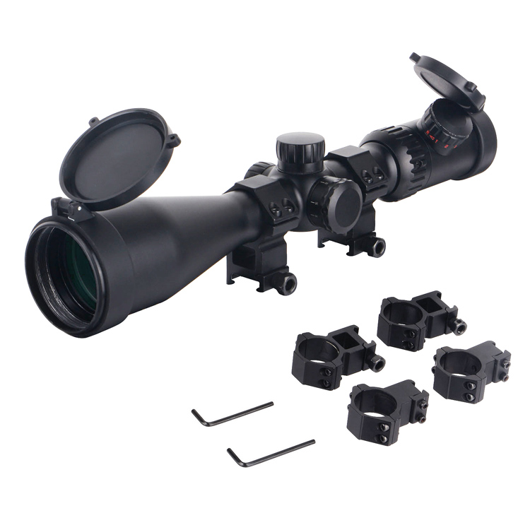 4-16X44SF Rifle Scope Red/Green 5 Brightness Settings