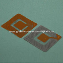 Waterproof EAS Labels, Soft and Transparent, Measures 40x40mm