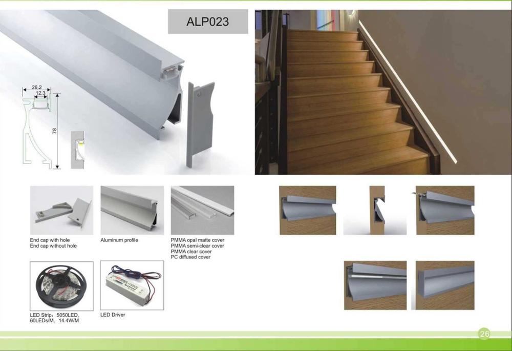 ALP023 7826 Aluminum Led Profile