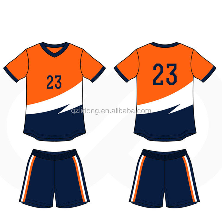 Hot Selling High Quality Latest Jersey Soccer Sportswear Soccer Jersey Football Shirt By Custom