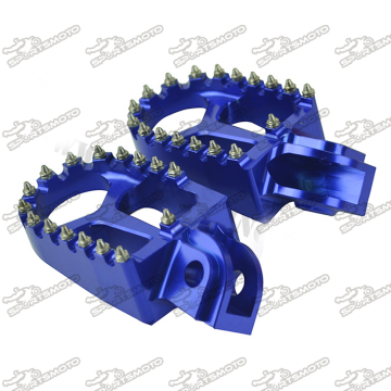 MX Dirt Pit Bike Anodized Aluminum Footpegs