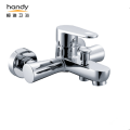 Brass Bathtub Mixer Faucets With Chrome Finish