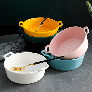 Baking tray dinner sets ceramic plates dinner plate