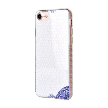 White elegant imd custom iphone8 plus case