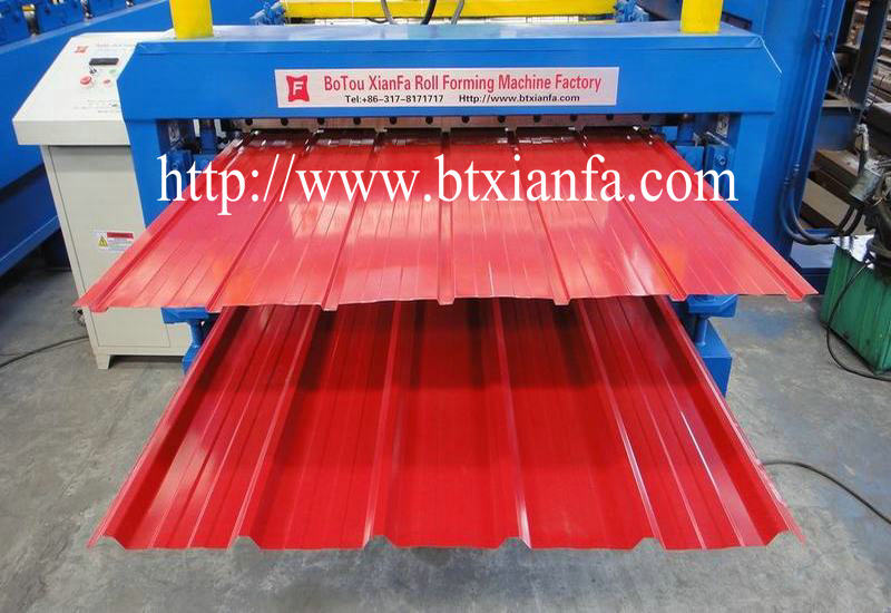 Roof Cladding Roll Forming Machine 2