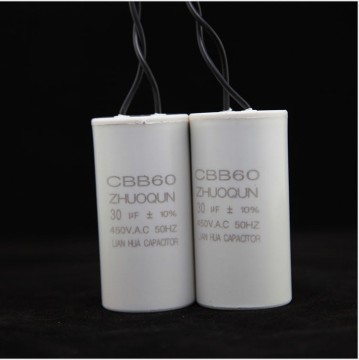 polypropylene film aluminum water pump air conditioner capacitors