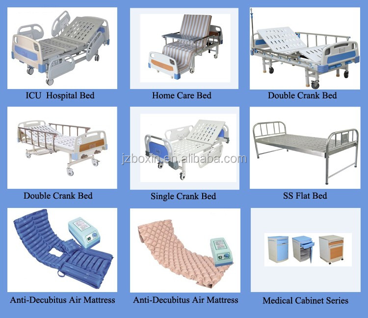 ABS headboard and foot board Medical accessories Guardrail and caster
