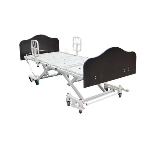 Elektrisches medizinisches Bett mit Barrieren und Stangen