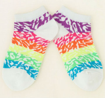 rainbow girl socks