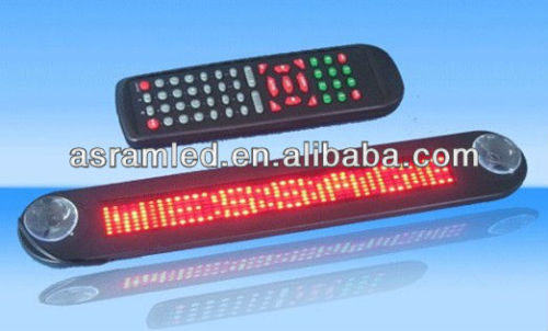 wholesale alibaba express wireless control 12v message moving scrolling advertising led car rear window digital display