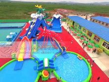 water Playground Inflatable Theme Park Amusement Games Outdoor Playground