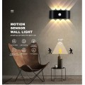 Motion Sensor aluminum waterproof led wall light