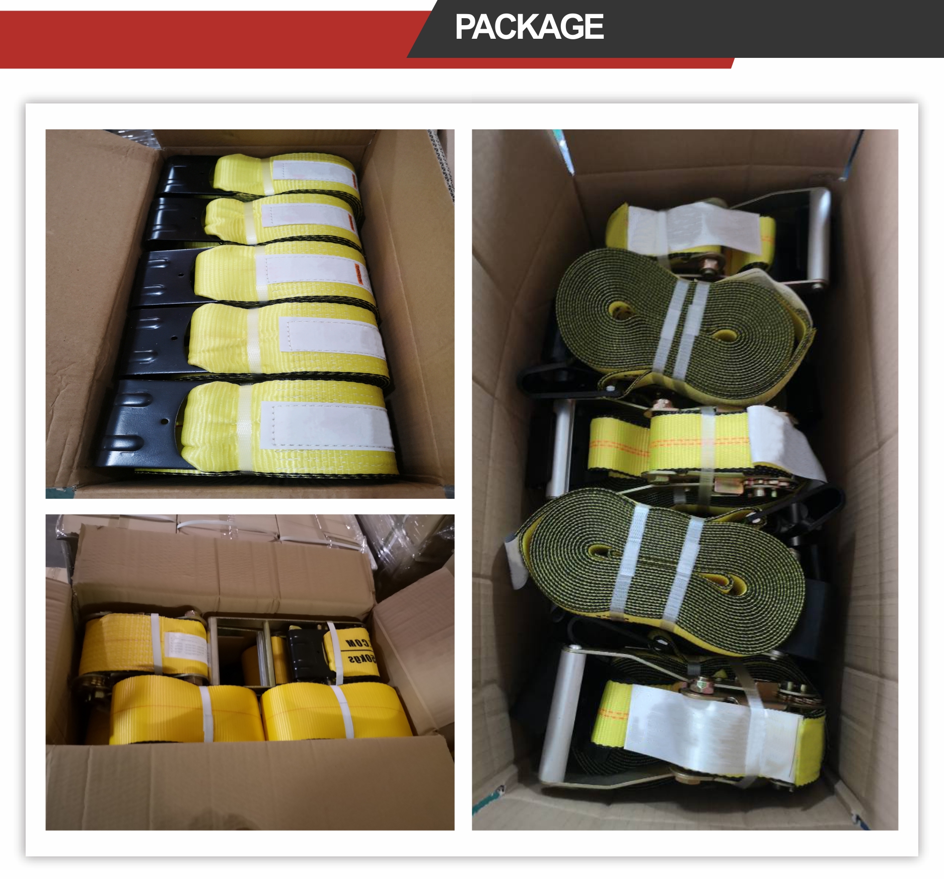 Maikling hawakan ng ratchet strap KRS230F-3 Short Handle Ratchet Strap KRS230F-3