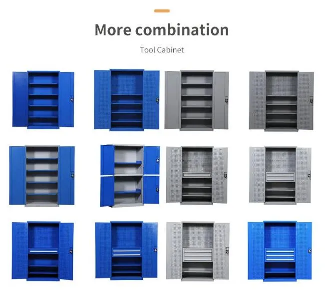 8 Drawers Steel Tool Cabinet Workshop Tool Storage Cabinet with Multi Function