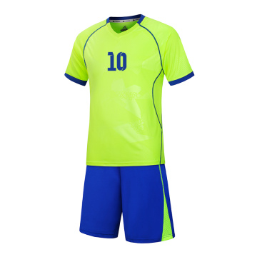 Custom Kid Soccer Jersey Персонализированный молодежный короткий комплект