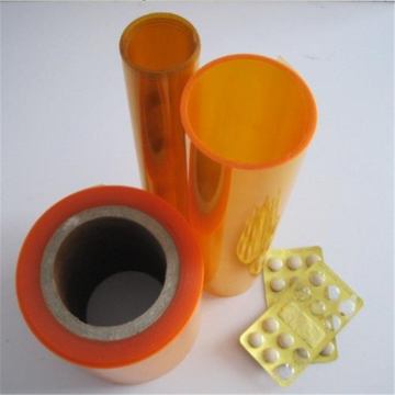 Filem Pembungkusan PVC Orange Pharma