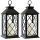 Lantern Lilin Vintage dengan LED Flickering Flameless Lilin