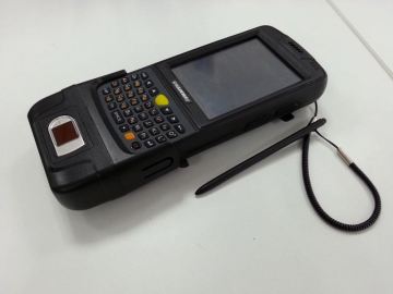 C3000Z smart card reader with fingerprint sensor snap-on adapters