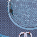 Bên ngoài mozaik sticker kính tường hồ bơi gạch