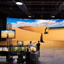 VR & XR Studio: TV Show Media Background Rental - Indoor Backdrops & LED Video Walls