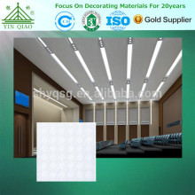 Fireproof Waterproof Ceiling Decoration Gypsum Plaster 3D Board Plaster Panel