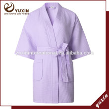 Terry Robe Hotel robe Cotton Waffle Weave Robes WR1-0008