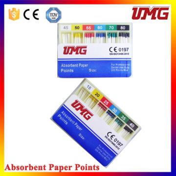 Dental Endo Paper Points Absorbent Sterilized # 15-40