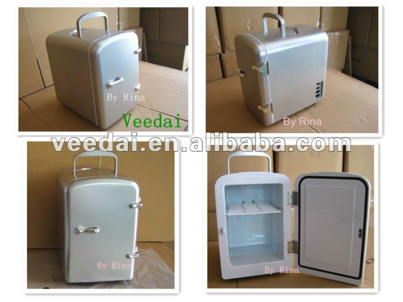 4L Otel Soğutma Buzdolabı 6 Can Soğutucu Buzdakları Kozmetik Buzdolabı