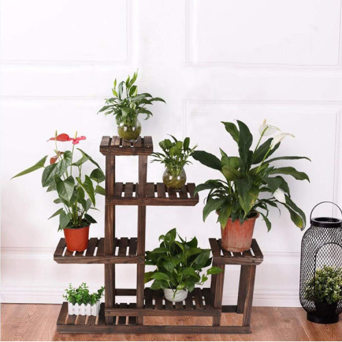 Wooden Plant Stands Flower Rack Shelves Storage Rack