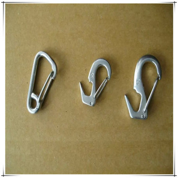Marine safety spring hook