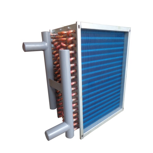 Intercambiador de calor tipo aleta para enfriamiento por aire