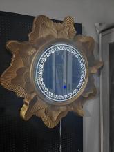 Led make up mirror glass interior decoration