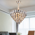 Lampes de lustre en cristal de salon LEDER