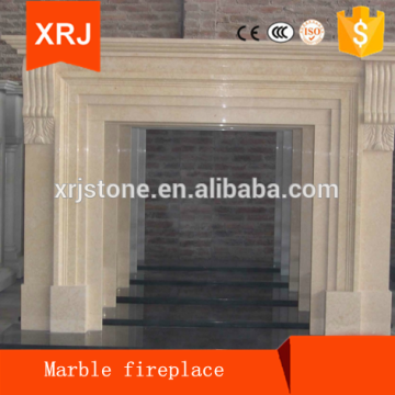 polished marble indoor used fireplaces factory