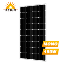 Wysokiej jakości moduł mono o mocy 150 w paneli słonecznych