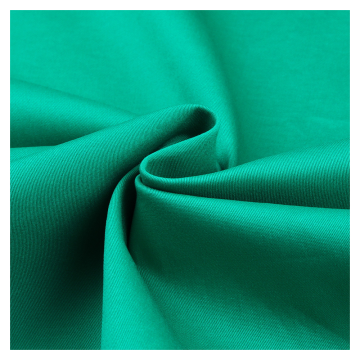 Cotton Elastane Stretch Twill Khaki Fabric for Garments and Bags